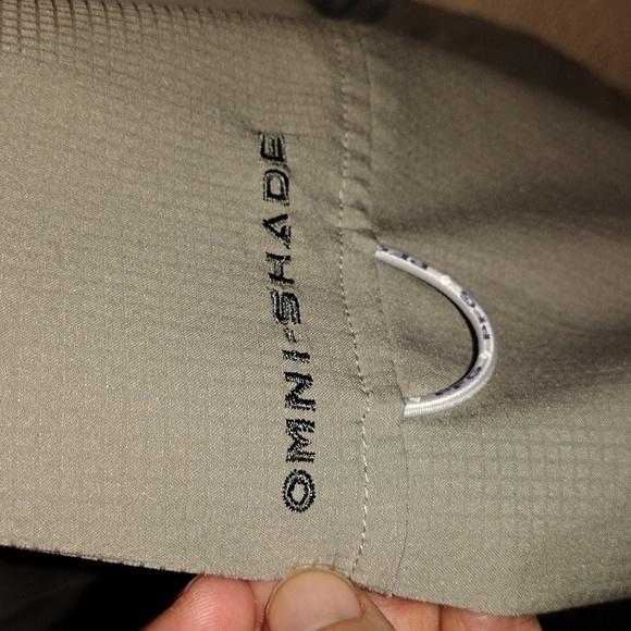 Columbia PFG Omni-Shade Vented Tan Fishin Long Sleeve Button up Shirt Outerwear - Picture 6 of 11